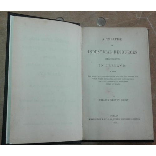 92 - 'The Commercial Importance of Ireland's Industrial Resources'. William Glenny Crory. 1865.   Modern ... 