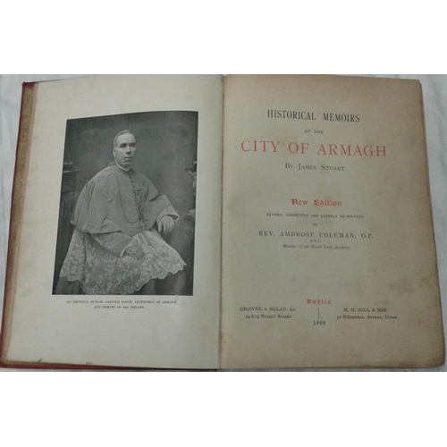 114 - J. Stuart - 'Historical Memoirs of the City of Armagh' (1900);   and Robert Young - 'Historical Noti... 