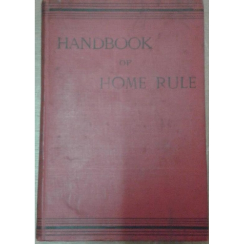 117 - 'Handbook of Home Rule' (1887) & 'Abbey, Convents, Religious Houses of Ireland' (1855) & two other (... 