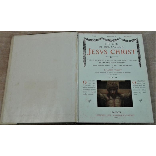 J. James Tissot The Life of Our Lord Jesus Christ 2 volumes