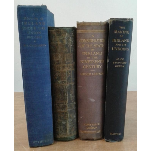 504 - P. S. O'Hegarty - 'A History of Ireland Under Union 1801 - 1922' and three other similar books