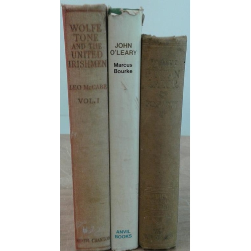 520 - Leo McCabe - 'Wolfetone and United Irishmen' and two similar books