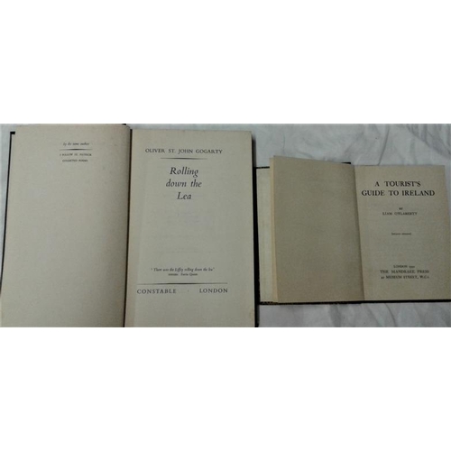 540 - Oliver St. John Gogarty - 'Rolling Down the Lea' (1950). 1st Edition;  and Liam O'Flaherty - 'A Tour... 