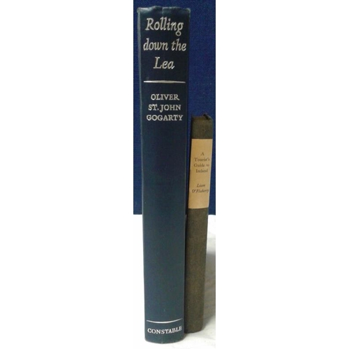 540 - Oliver St. John Gogarty - 'Rolling Down the Lea' (1950). 1st Edition;  and Liam O'Flaherty - 'A Tour... 