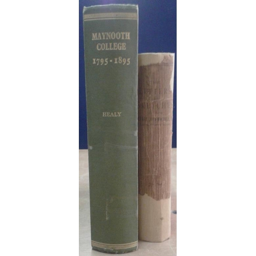 547 - Maynooth College 1795-1895. Centenary Volume. Healy. & Letters of John McHale. 1890. 2 books.