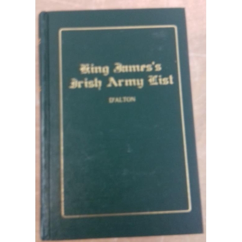 551 - 'King James's Irish Army List 1689'. Illustrations, Historical and Genealogical. John D'Alton.  1997... 