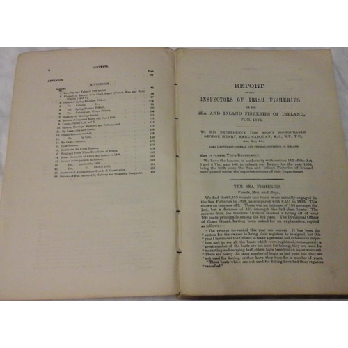 552 - 'Reports of the Sea and Inland Fisheries of Ireland' for the Years 1896, 1901and 1902