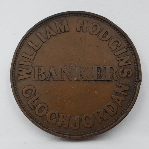 73 - Cloughjordan, William Hodgins Banker, 1858 VF