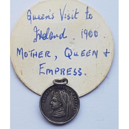 58 - Ireland Queen Victorian's Visit to Ireland 1900 Commemorative Medal, c.2.3grams