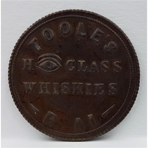 92 - Creame Of Irish Whiskey - F Toole & Co, London Token