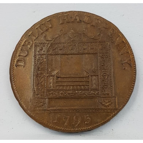 125 - Dublin Half Penny Token 1795 