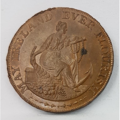 125 - Dublin Half Penny Token 1795 