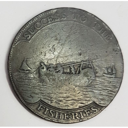 139 - GB Suffolk - Lowestoft Token 1795 Success to the Fisheries