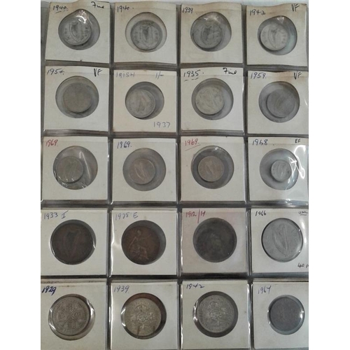 234 - Coin Album - Ireland, Great Britain & World (some silver)