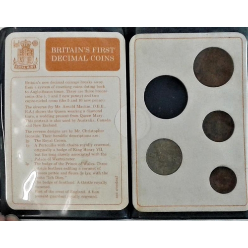 239 - Ireland & GB Decimal Coin Sets (various) (10)