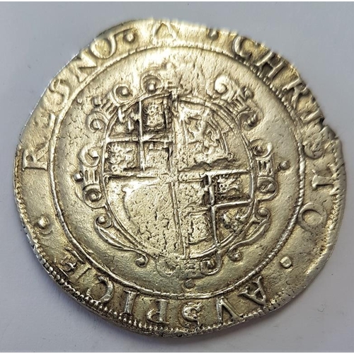 268 - Charles I 1625-49 halfcrown, previous mounting solder marks