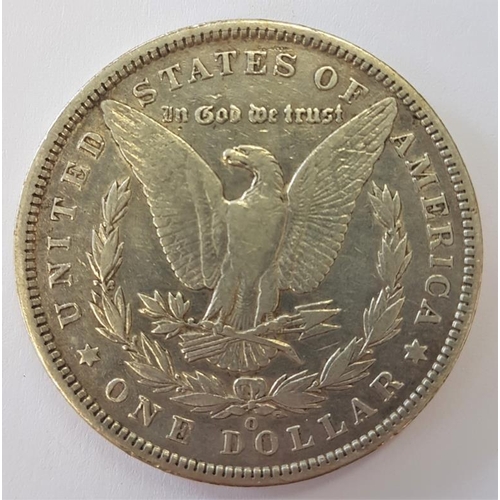 291 - USA Morgan Silver Dollar 1900