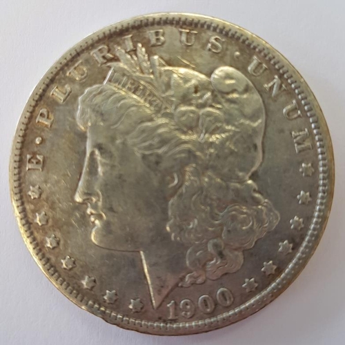 291 - USA Morgan Silver Dollar 1900