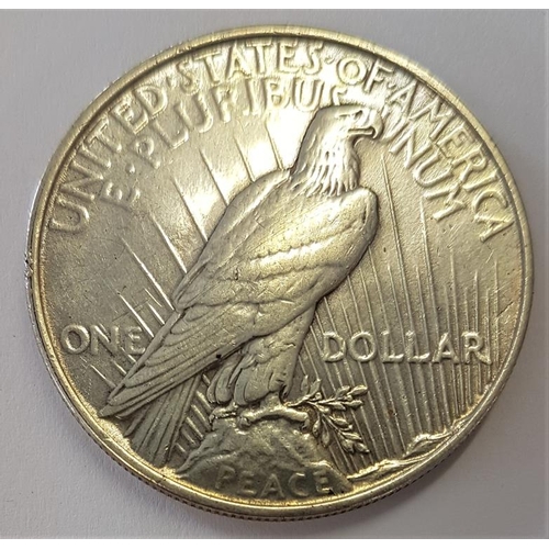 292 - USA Silver Peace Dollar 1924