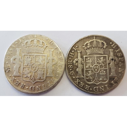 300 - Spain 8 Reaels 1800 and 1810 (2)