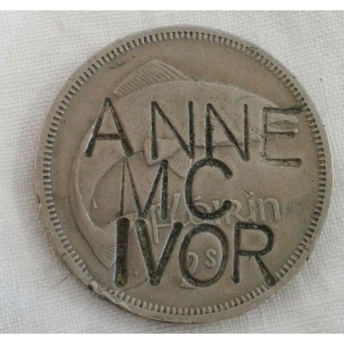 246 - Ireland Various Countermark Coins, H-Block, UVF, Annie McIvor, etc. (24)