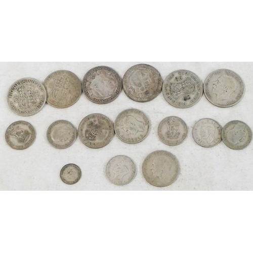 290 - Great Britain 50% Silver Coinage - a lot, c.??grams