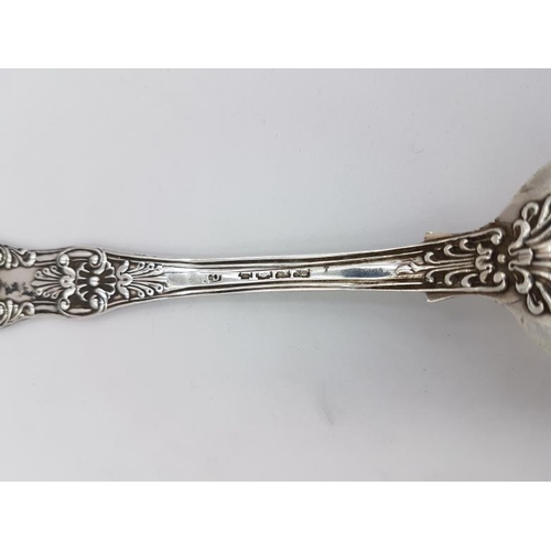 423 - Georgian Irish King's Pattern Spoon, Hallmarked Dublin c.1829 with maker's marks 