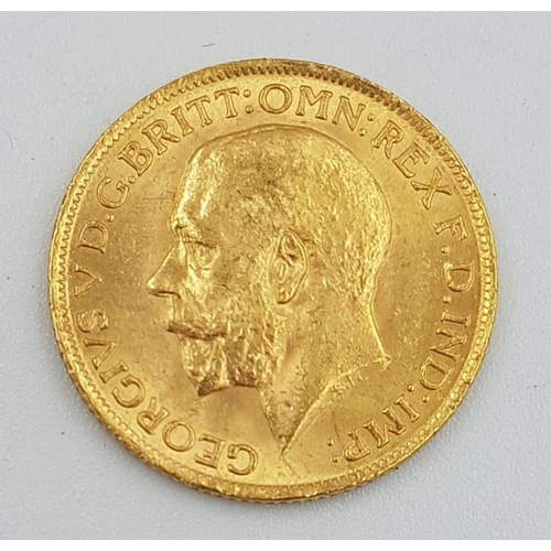 261A - GB, Edward VII Gold Sovereign, 1911