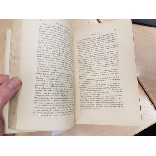 75 - Robert Kane 'The Industrial Resources of Ireland' (1844). 1st Edition. Original Half Calf.