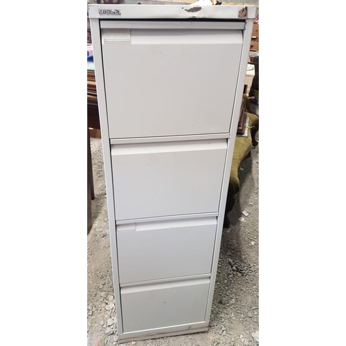 73 - Filing Cabinet with Key - 52ins tall