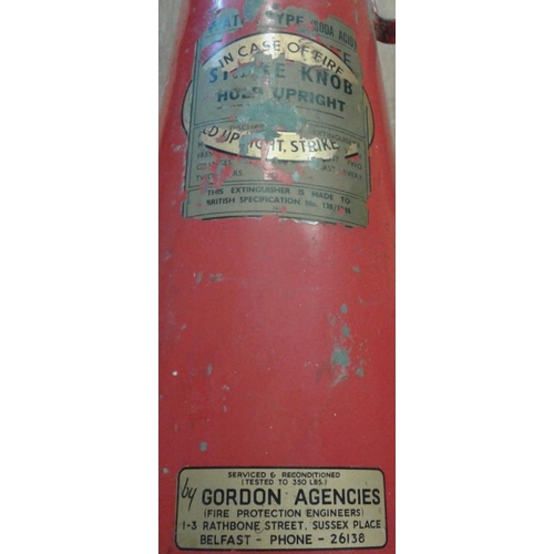 154 - Vintage Fire Extinguisher