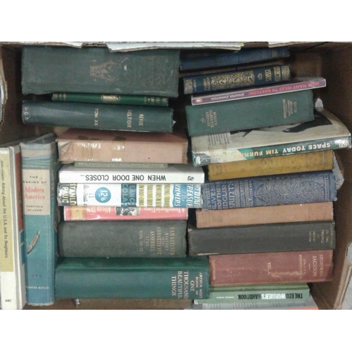 86 - Five Boxes of General Interest Books