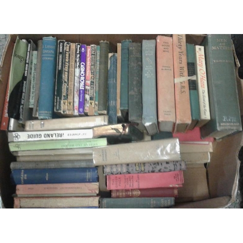 86 - Five Boxes of General Interest Books