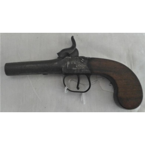 315 - 19th Century Flintlock Pistol with walnut stock
