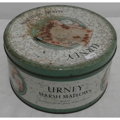 395 - 'Urney Marshmallows' Tin