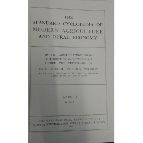 401 - 'The Standard Cyclopaedia of Modern Agriculture' - 12 Volumes