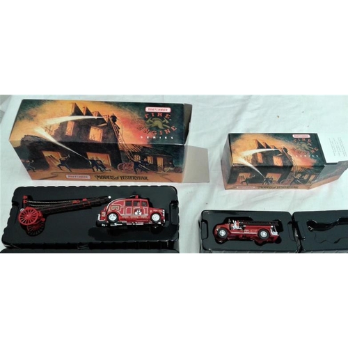 414 - Two Matchbox Models of Fire Engines