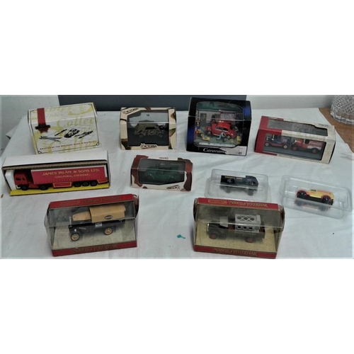 423 - Collection of Ten Model Cars/Trucks