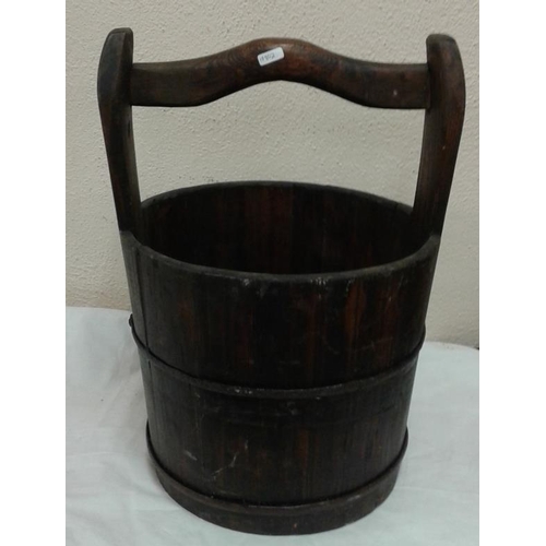 447 - Old Timber Well Bucket