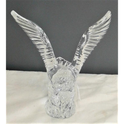455 - Waterford Crystal Figure of an Eagle - c. 7ins tall