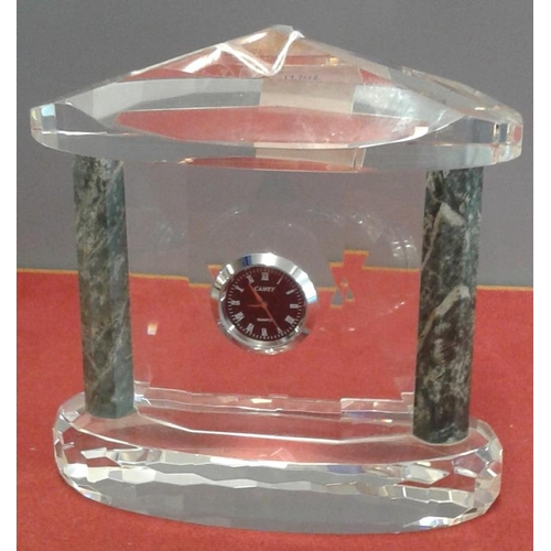 459 - Waterford Crystal (John Rocha) Mantle Clock