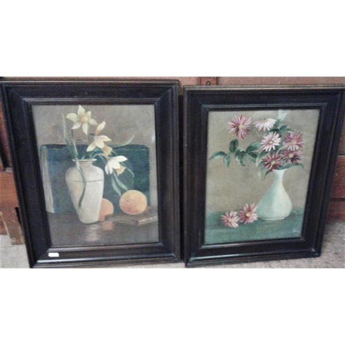 514 - Two Paintings by J. Ford - Overall c. 16 x 21ins