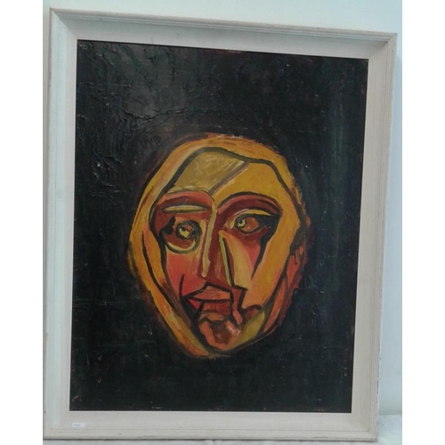 531 - Rex Grieves - 'Head Study' (Waterford Based Comedian) - Overall c. 33 x 27.5ins