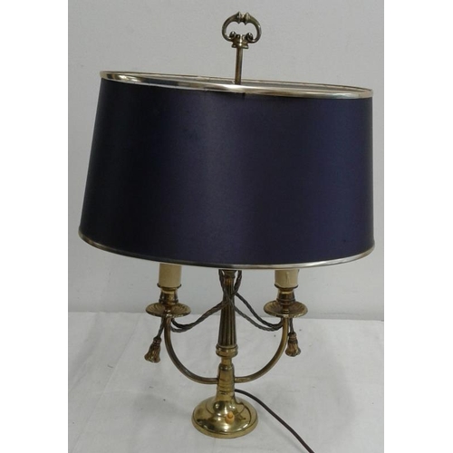 552 - Two Branch Table Lamp, c.19in tall