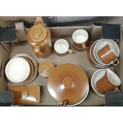 598 - Three Boxes of Hornsea and J G Meakin Pottery