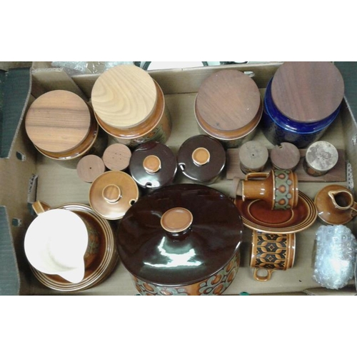 598 - Three Boxes of Hornsea and J G Meakin Pottery