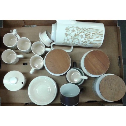 599 - Two Boxes of Hornsea Pottery (Saffron Pattern)