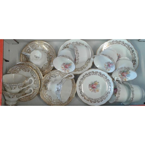 605 - Box of Various Teawares