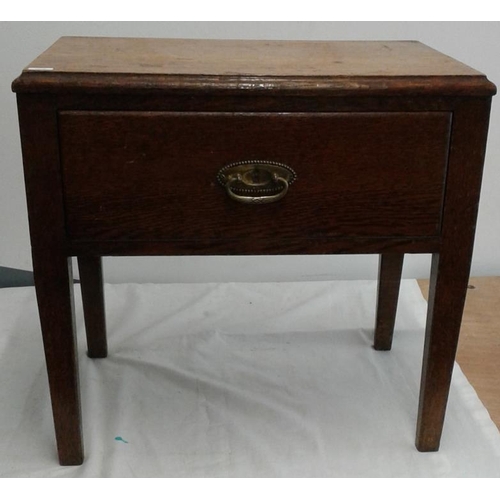 635 - Oak Sewing Box