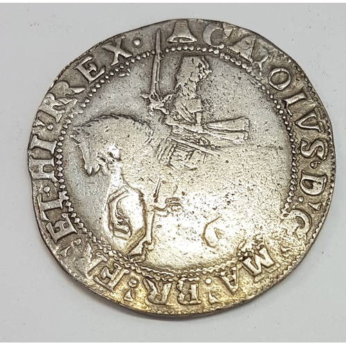 5 - Charles I Half Crown MM Bell (1634-35)